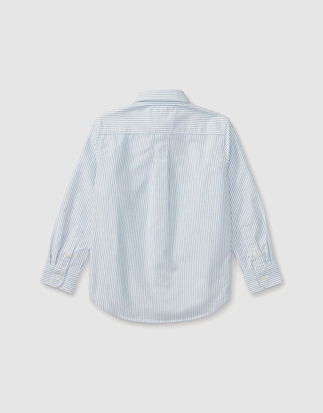 Polo Ralph Lauren - Striped Cotton Oxford Shirt - Kids