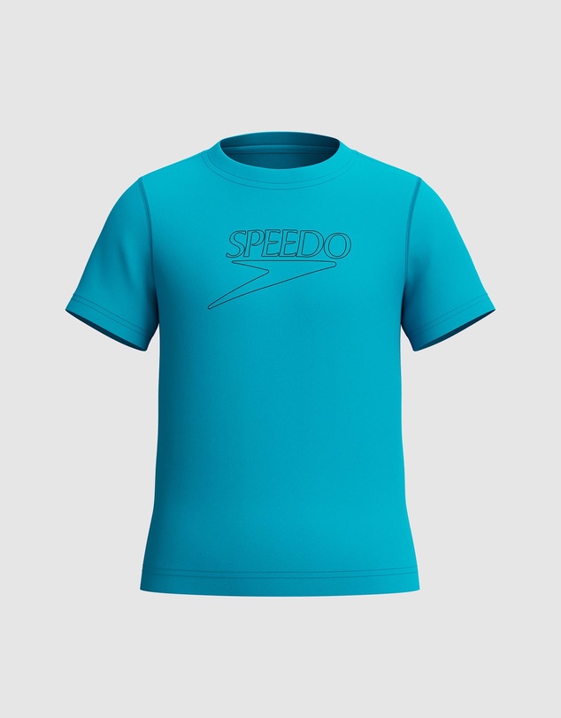 Speedo - SS Classic Logo Rashie - Kids-Teens
