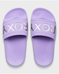 Roxy - Girls 4 to 16 RG Slippy II Slides