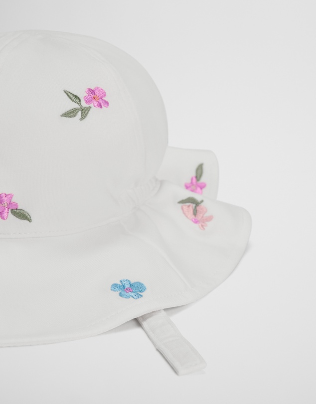 Country Road - Baby Embroidered Bucket Hat