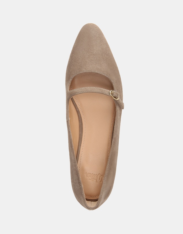Wittner - Carina Suede Leather Pointed Ballet Flats