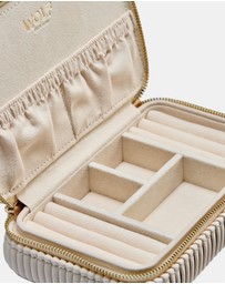 Wolf - Wolf Bella Travel Zip Case Bone