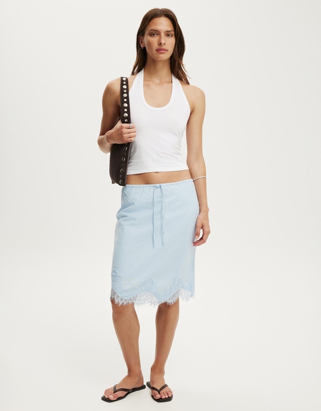 Cotton On - Celeste Lace Midi Skirt
