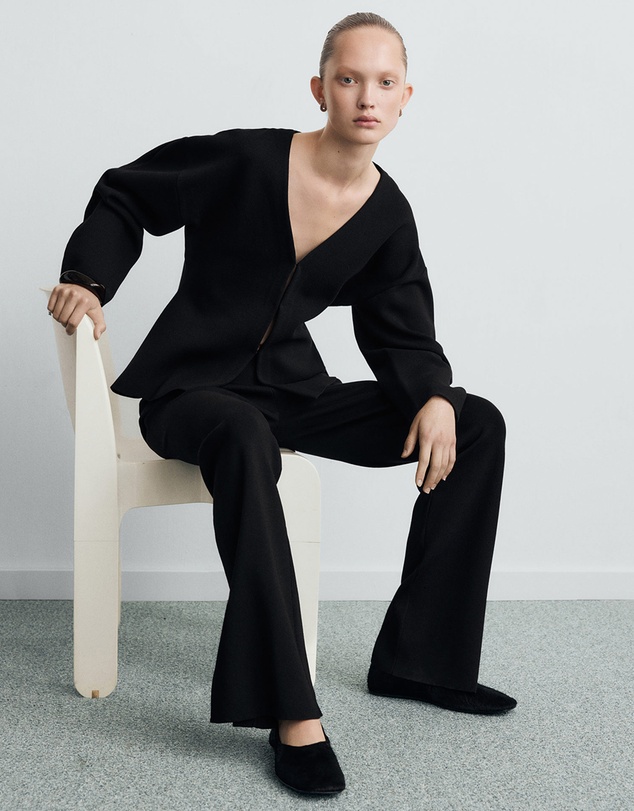 M.N.G - Straight Trousers With Openings