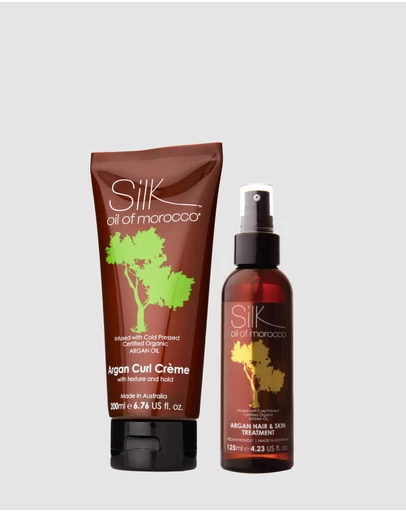 Silk Oil of Morocco - Curly Girl Opt 1 - Value Pack