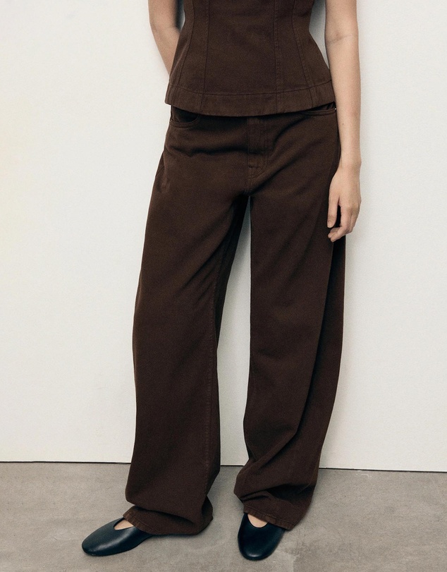 M.N.G - Mid-Rise Balloon Jeans