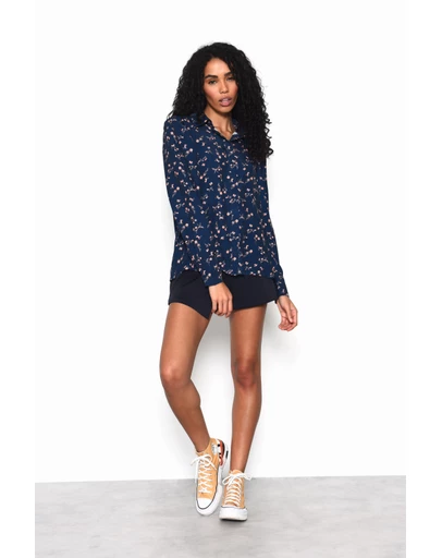 Glamorous - Floral Print Button Shirt