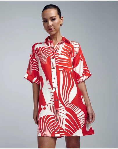 ST MRLO - Nessa Shirt Dress