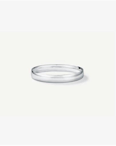 Michael Hill - 10mm Solid Round Bangle in Sterling Silver