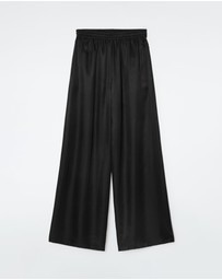 COS - Twill Palazzo Trousers