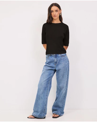 Calli - Hailey Soft Knit Tee