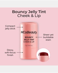 MCoBeauty - Bouncy Jelly Cheek & Lip Tint - Coral Pop