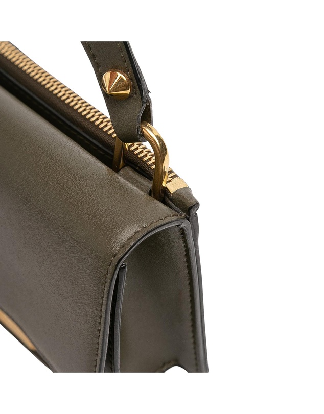 Pre-Loved by Azura Reborn - Pre-Loved Mini Leather Skull Lock Top Handle Bag