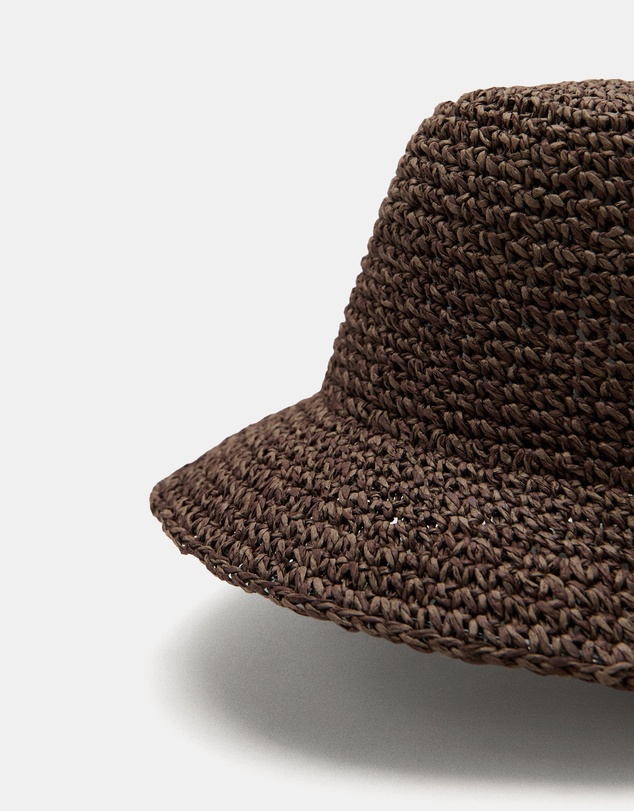 M.N.G - Natural Fibre Bucket Hat