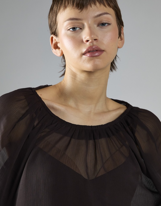 Glamorous - Multi Ruffle Long Sleeve Top