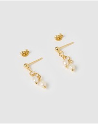Izoa - Elsa Drop Earrings