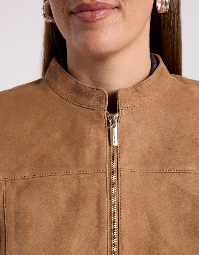 David Lawrence - Paignton Suede Leather Jacket