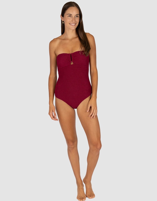 Baku Swimwear - Ibiza Bandeau One Piece Swimsuit