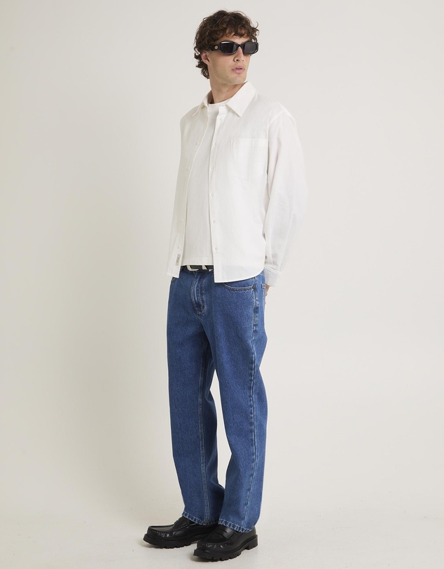 Arvust - Script Oxford Long Sleeve Shirt