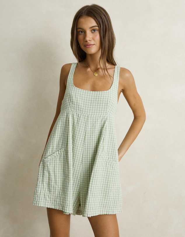 Rhythm - Kirri Check Romper