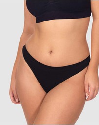 B Free Intimate Apparel - Seamless Stretch Comfort G String - 3 Pack
