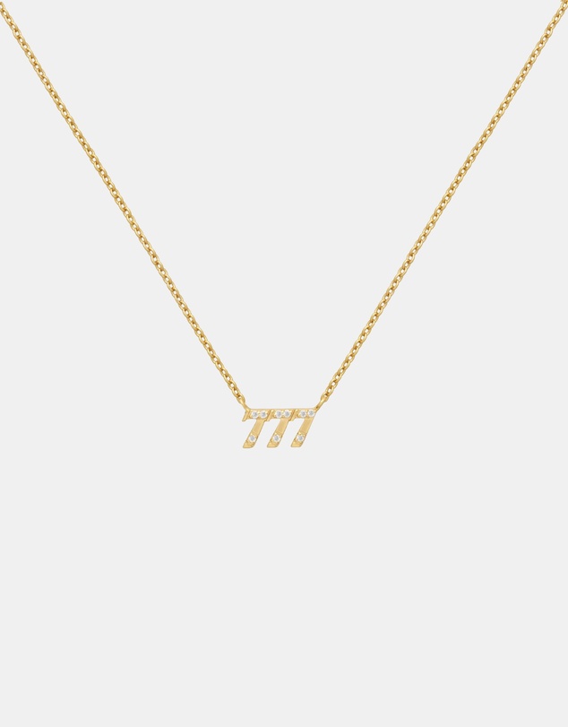 YCL  - 777 Angel Number Necklace