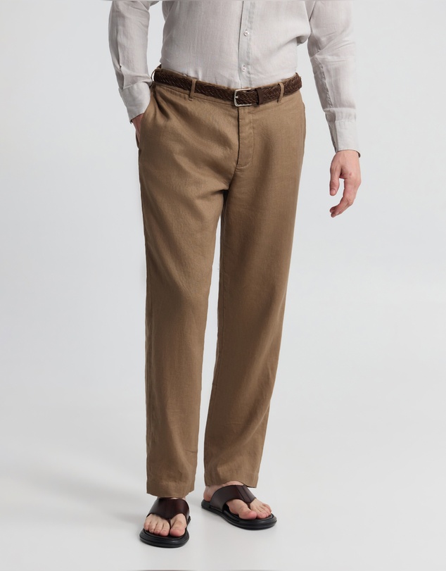 Oxford - Pedro French Linen Button Pant