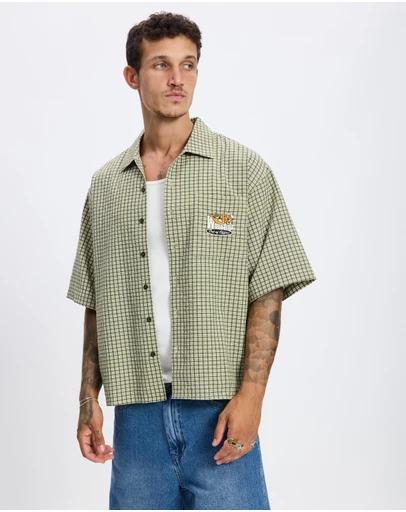 Worship - On Leave Box Fit Cropped SS Shirt