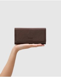 Florence - Carmen Brown Leather Wallet