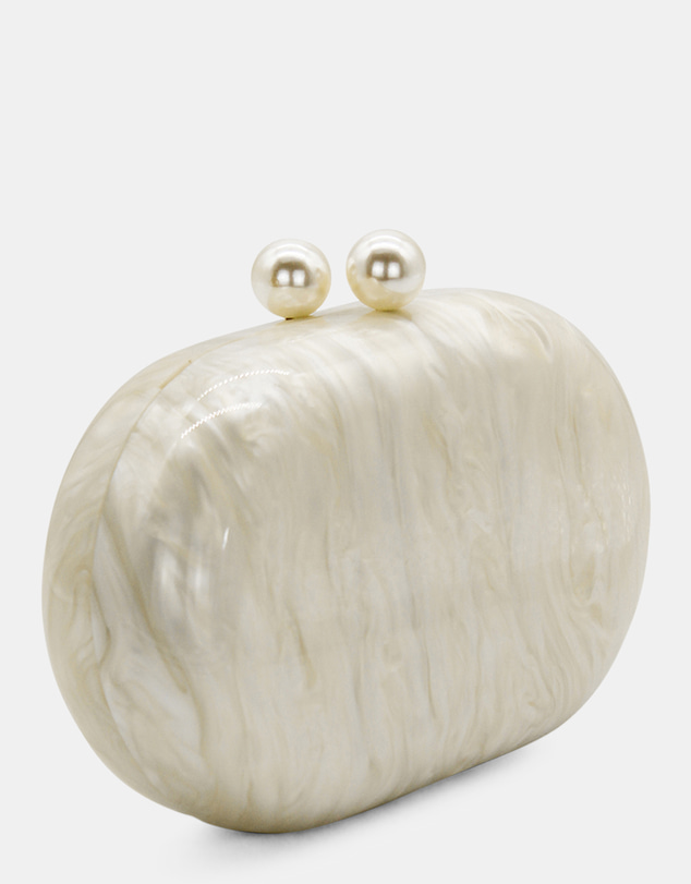 Morgan & Taylor - Lisa Clutch in White