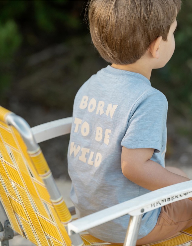 Fox & Finch - Wildlings Born to Be Wild Tee - Babies-Kids