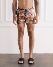 Aqua Blu Australia - Sonnet Lycra Swim Shorts