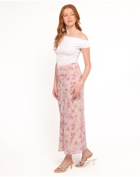 Petal & Pup - Giarda Maxi Skirt - Pink Floral