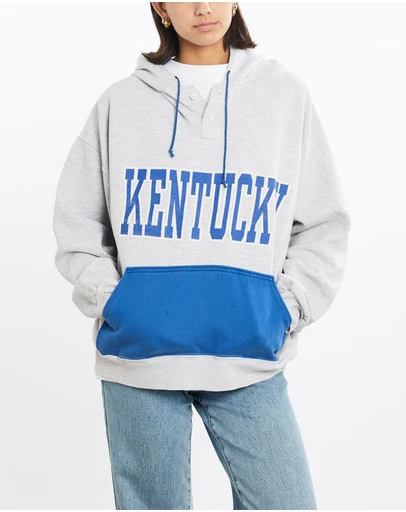 Vintage by The Real Deal - Pre Loved - Vintage 90s University of Kentucky Hooded Sweatshirt