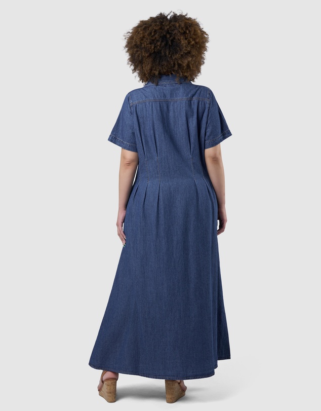 Indigo Tonic - Tara Chambray Maxi Dress