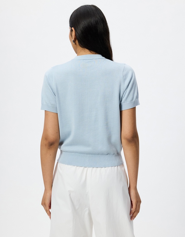 White By FTL - Ruby Short Sleeve Cardigan