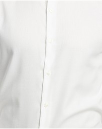 Van Heusen - Euro Tailored Fit Herringbone Shirt