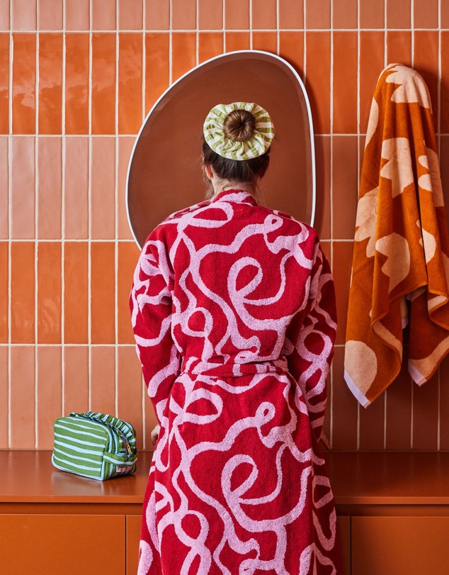 Mosey Me - Ribbon Terry Robe