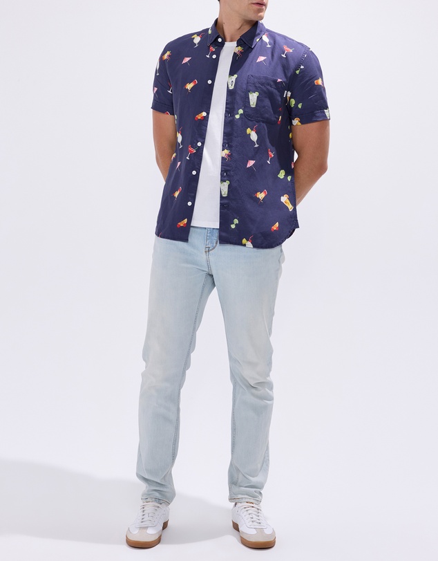 Marcs - At The Bar Linen Blend Shirt