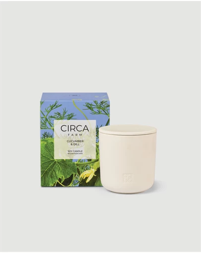 CIRCA - Cucumber & Dill Soy Candle