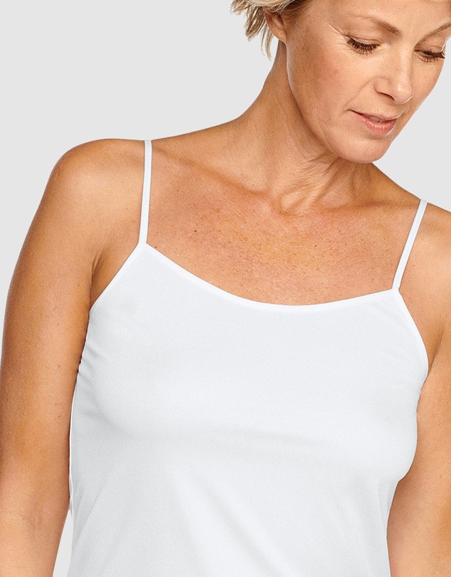 Naturana - Spaghetti Strap Underskirt Lingerie Slip Dress