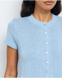 AERE - Abi Cotton Cashmere Blend Cardigan