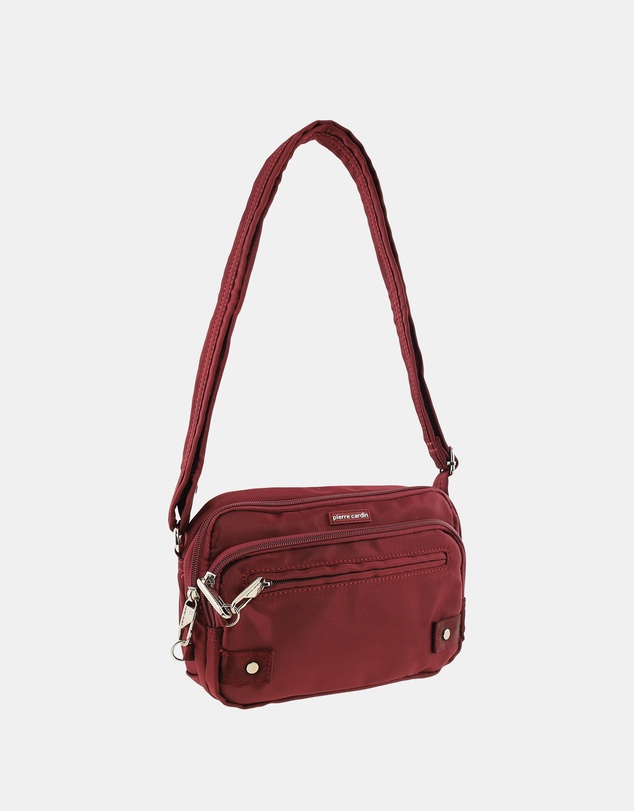 Pierre Cardin - Pierre Cardin Nylon Anti-Theft Cross Body Bag