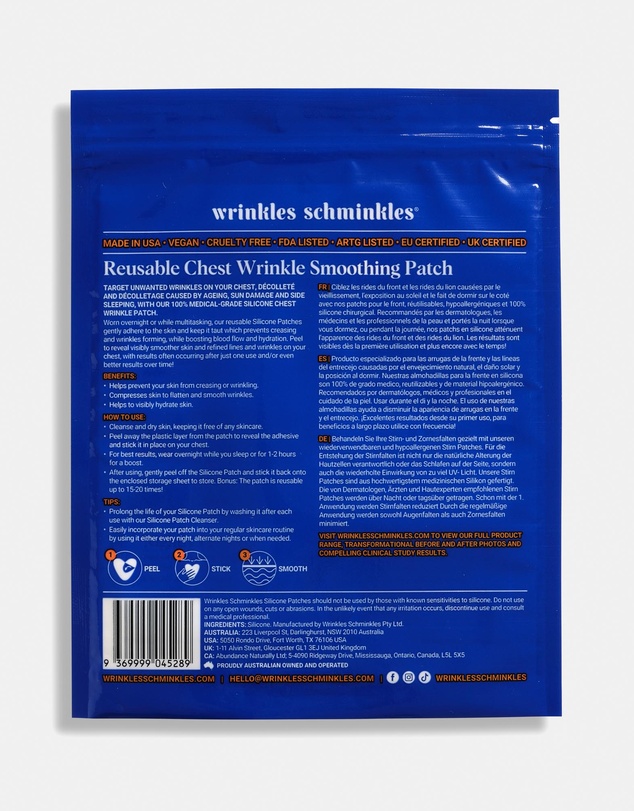 Wrinkles Schminkles - Chest Wrinkle Patch