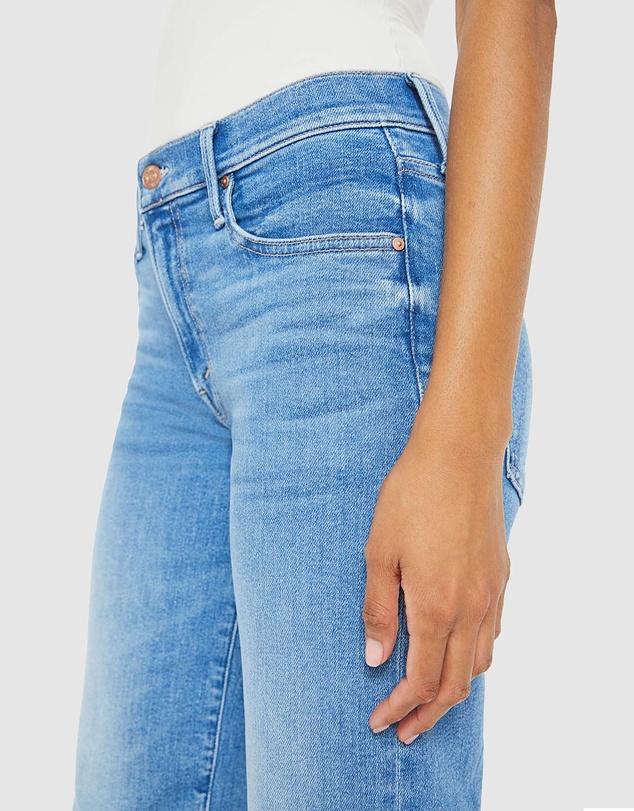 MOTHER - The Mid Rise Zip Rambler Ankle Jeans