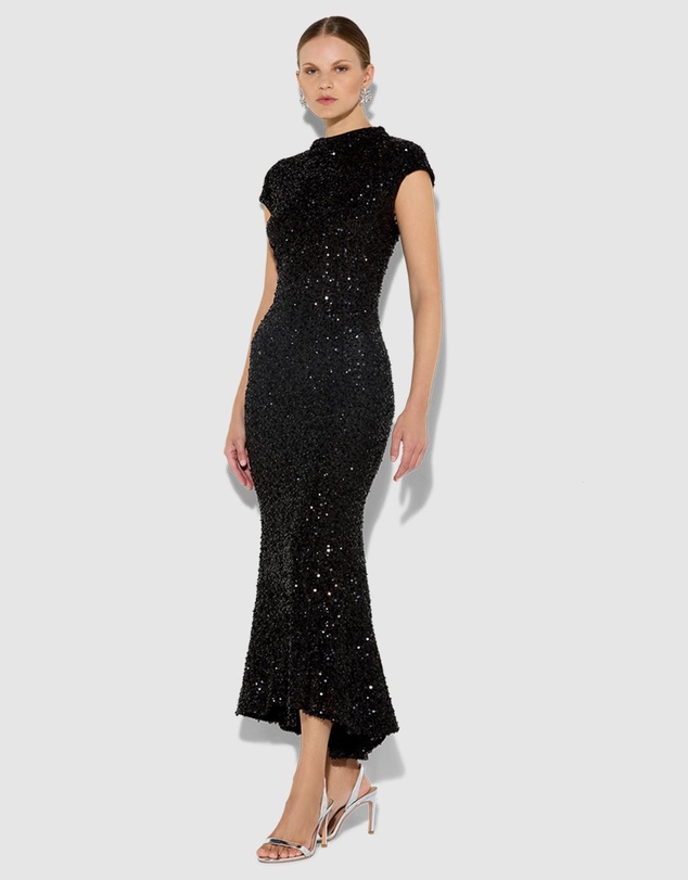 Montique - Zahra Sequin Dress