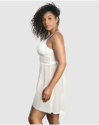 Parfait - Mia Lace & Mesh Padded Full Bust Chemise