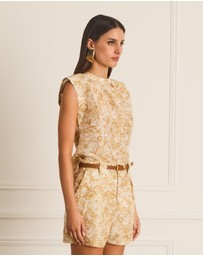 Aqua Blu Australia - Luminary Klara Top
