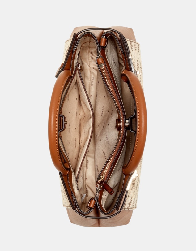 GUESS - Melinda Triple Compartment Satchel Bag