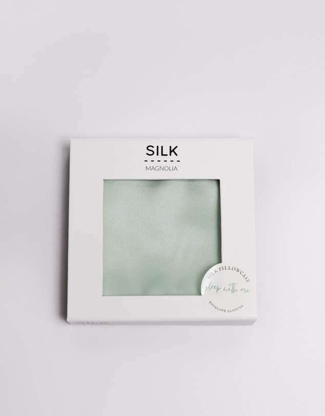 SILK MAGNOLIA - Pure Silk Pillowcase